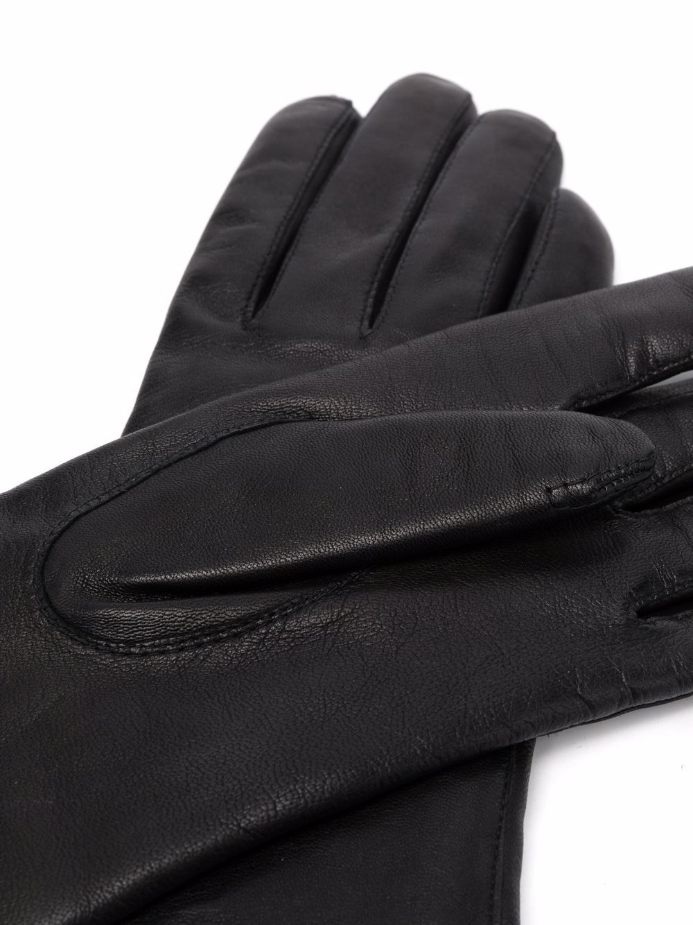 Mackintosh Leren handschoenen - Zwart Top Merken Winkel